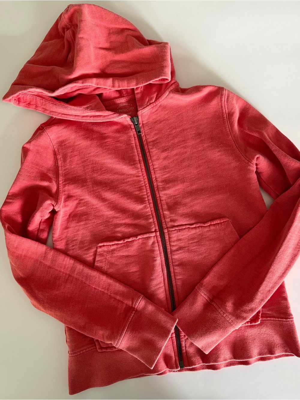 Crewcuts Garment Dyed Full-Zip Hoodie Jacket Boys Size 8